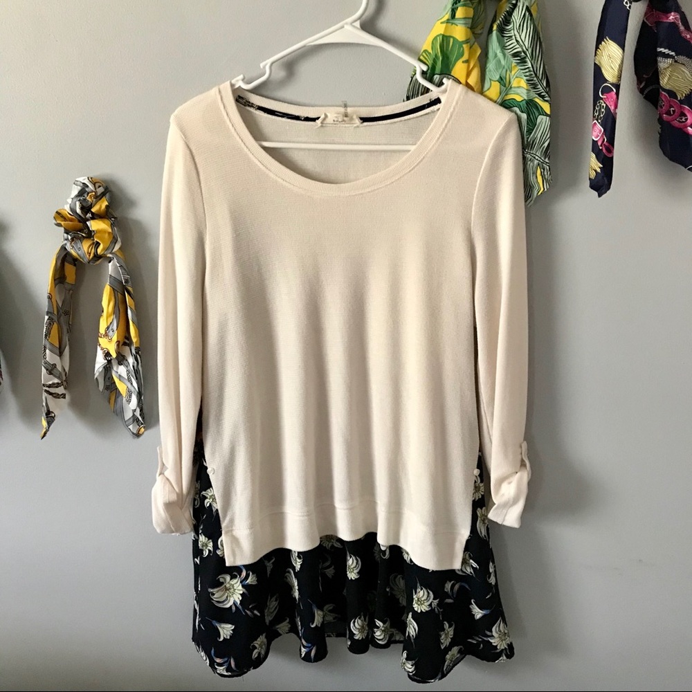 entro; medium flowy long sleeve